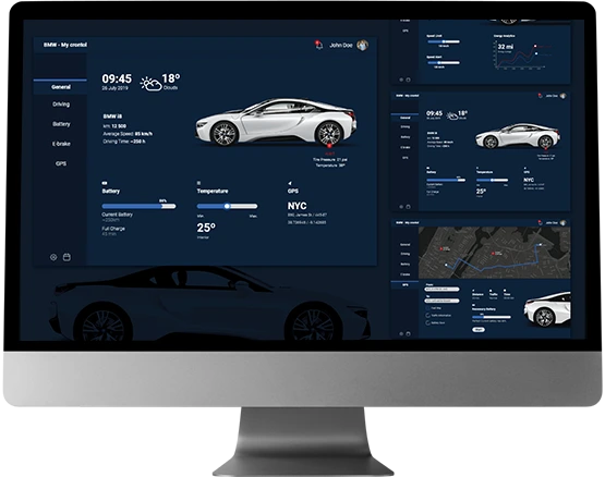 automobile desktop app
