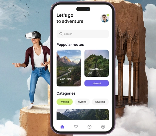 VR Travel App Solutions
