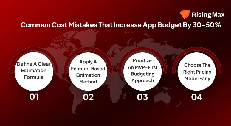 Mistakes that increases app budget