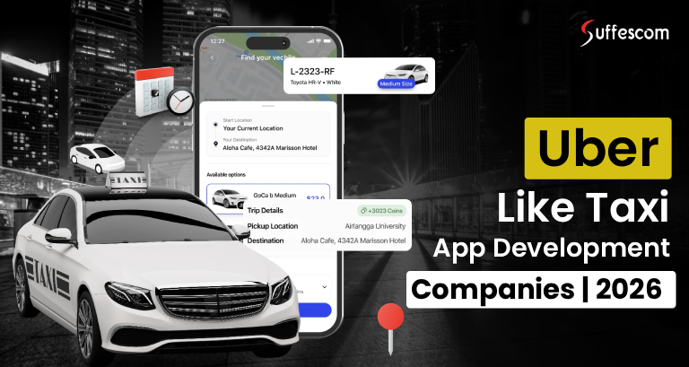 Uber like taxi app development company list