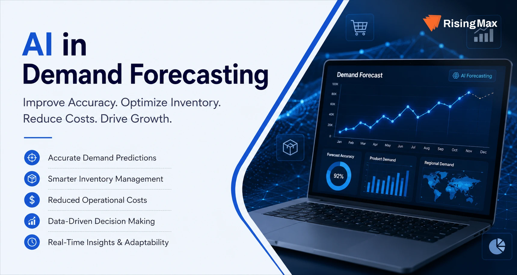 How Businesses Use AI in Demand Forecasting To Improve Accuracy and Reduce Costs